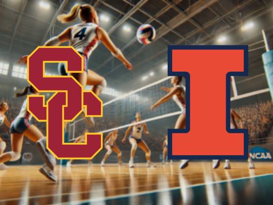 USC Trojans at Illinois Fighting Illini Women's Volleyball